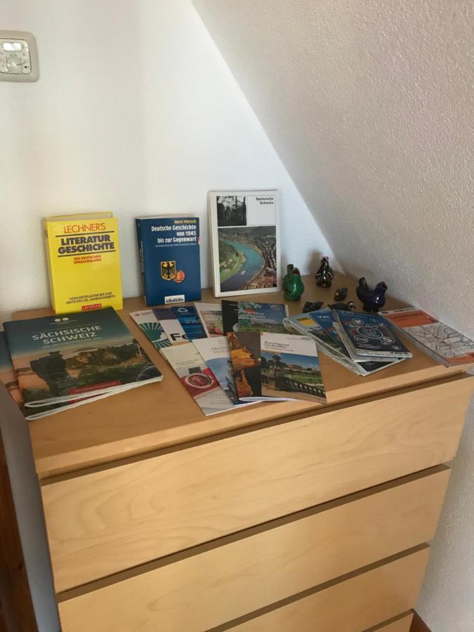 Ferienwohnung "Gruenes Tor" Bei Dresden Dohna Exteriör bild