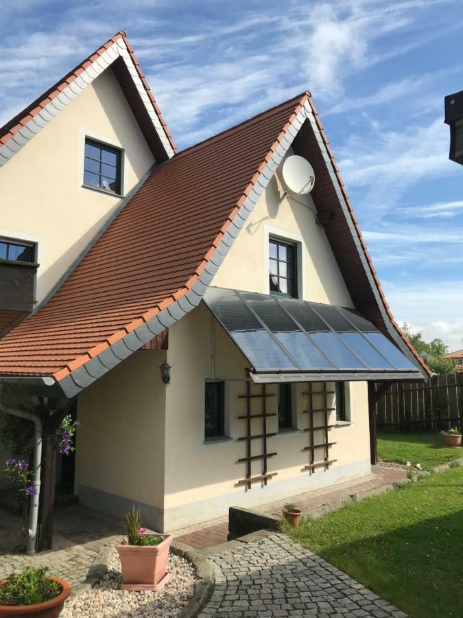Ferienwohnung "Gruenes Tor" Bei Dresden Dohna Exteriör bild